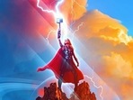 Natalie Portman in a promotional still for Thor: Love and Thunder. Natalie Portman in a promotional still for Thor: Love and Thunder.