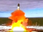 Sarmat intercontinental ballistic missile weighs more than 200 tonnes and is able to transport multiple warheads, more than 10, it is believed.