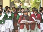 CBSE board exam 2023 syllabus announced, 2 term system over (Photo by Sanchit Khanna/ Hindustan Times) CBSE board exam 2023 syllabus announced, 2 term system over (Photo by Sanchit Khanna/ Hindustan Times)