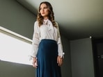 Spruce up your everyday office wear by opting for apparel that look business-like yet fashionable.