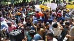 Condemning the university’s decision, student bodies termed it a tactic to restrain students from participating in protests. (HT File Phjoto) Condemning the university’s decision, student bodies termed it a tactic to restrain students from participating in protests. (HT File Phjoto)