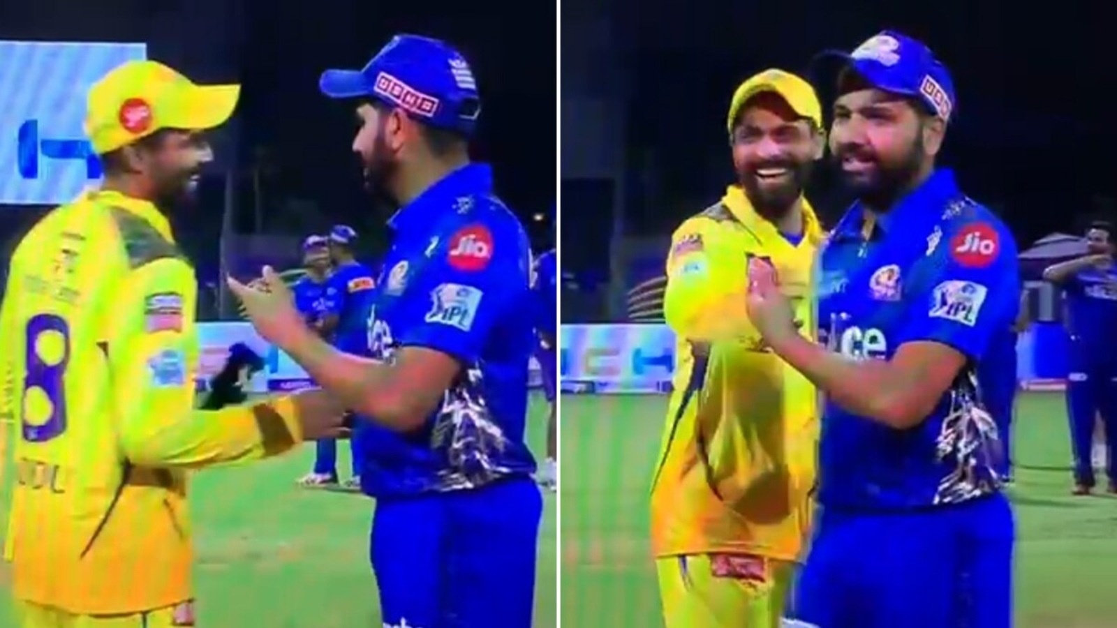 'You told me you'll bat': Rohit taunts Jadeja after CSK opt to bowl ...