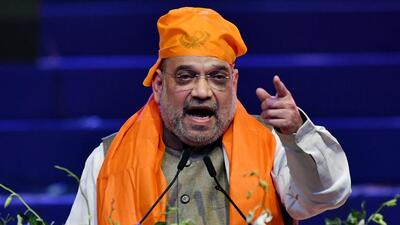 Union home minister Amit Shah. (ANI) Union home minister Amit Shah. (ANI)