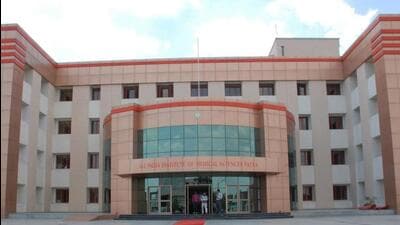 AIIMS-Patna, with six unfilled MBBS seats, is second only to Tamil Nadu’s AIIMS-Madurai, which has 13 vacant seats. (HT Archives) AIIMS-Patna, with six unfilled MBBS seats, is second only to Tamil Nadu’s AIIMS-Madurai, which has 13 vacant seats. (HT Archives)