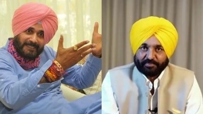 ‘Rubber doll’: Navjot Sidhu's dig at Bhagwant Mann, Arvind Kejriwal