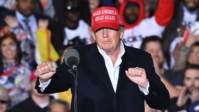 Former US President Donald Trump. (AFP) Former US President Donald Trump. (AFP)