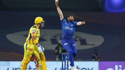 Jasprit Bumrah of Mumbai Indians during match 33 of Indian Premier League 2022 (PTI) Jasprit Bumrah of Mumbai Indians during match 33 of Indian Premier League 2022 (PTI)