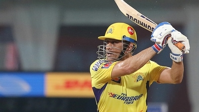 MS Dhoni of the Chennai Superkings during match 33 of Indian Premier League 2022 (PTI) MS Dhoni of the Chennai Superkings during match 33 of Indian Premier League 2022 (PTI)