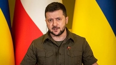 Ukrainian President Volodymyr Zelenskyy. (AP) Ukrainian President Volodymyr Zelenskyy. (AP)