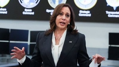 US vice president Kamala Harris. (File image) (REUTERS)