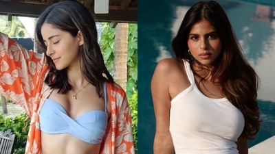 Ananya Panday is a trendy beach babe in bikini pics from Gehraiyaan days, Suhana Khan says ' oh wow': Check out here Ananya Panday is a trendy beach babe in bikini pics from Gehraiyaan days, Suhana Khan says ' oh wow': Check out here