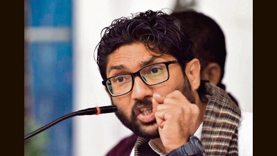 Congress MLA Jignesh Mevani was arrested by Assam Police in Palanpur town of Gujarat late on Wednesday. (HT photo) Congress MLA Jignesh Mevani was arrested by Assam Police in Palanpur town of Gujarat late on Wednesday. (HT photo)