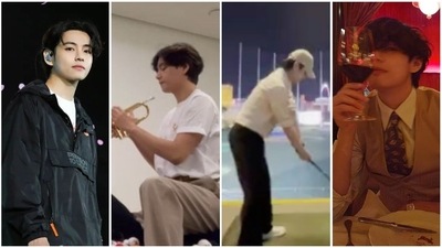 BTS: V became the fastest person to reach 40 million followers on Instagram.