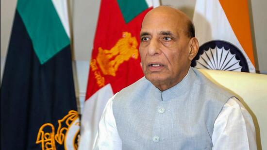 Defence minister Rajnath Singh has said that disengagement of rival troops and de-escalation of the border conflict with China in the Ladakh sector was the way forward (PTI)