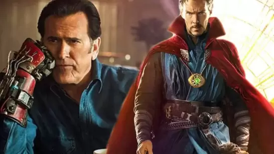 Bruce Campbell, who has a small role in Doctor Strange in the Multiverse of Madness, has addressed the film's reshoots.