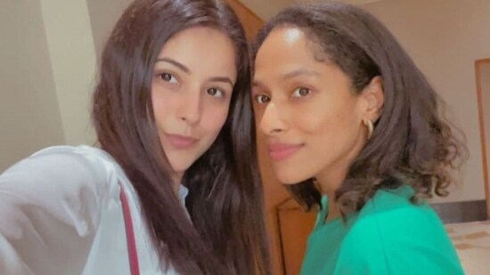 Masaba Gupta posted a picture with actor Shehnaaz Gill.