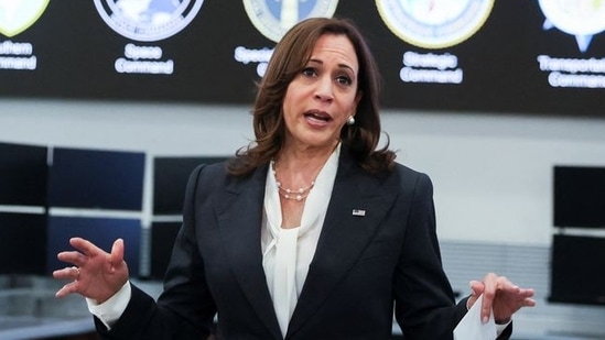 US vice president Kamala Harris. (File image)(REUTERS)