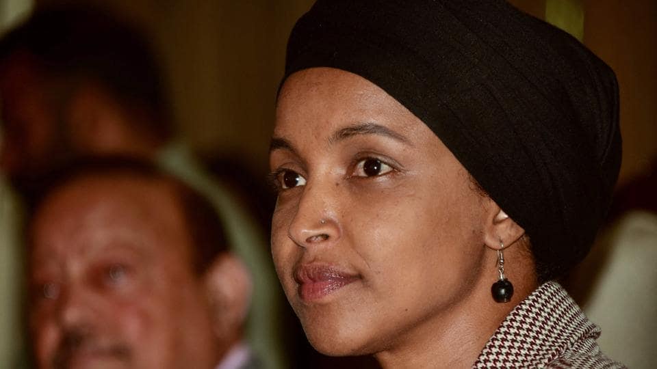 US congresswoman Ilhan Omar. (AFP)
