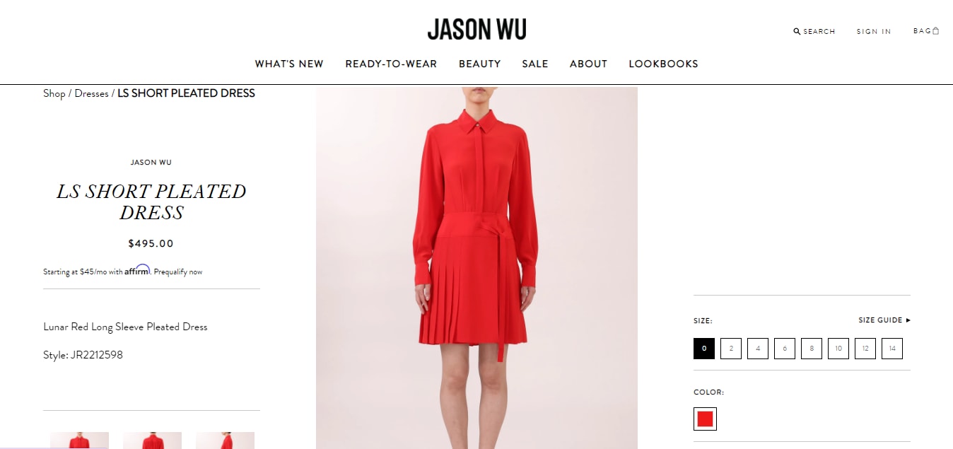 Price of the dress Kareena wore to the party.&nbsp; (jasonwustudio.com)
