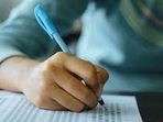 UP Board exam 2022 evaluation: The evaluation of more than 2.25 crore answer-sheets will start at 271 centres located across the state from April 23 and conclude on May 5.(HT File) UP Board exam 2022 evaluation: The evaluation of more than 2.25 crore answer-sheets will start at 271 centres located across the state from April 23 and conclude on May 5.(HT File)