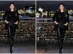 Fitness and fashion enthusiast Alaya F garners a lot of praises on her social media for her impeccable style sense and workout regime. The actor was earlier vacationing in Paris and was constantly treating her fans with photos from her stay. Recently, she shared two stills from the famous lock bridge in Paris which she had forgotten to post.(Instagram/@alayaf)