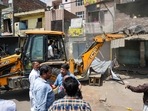 Across states, this “bulldozer justice” has targeted people who are overwhelmingly poor and overwhelmingly Muslim. (Amal KS/HT Photo) Across states, this “bulldozer justice” has targeted people who are overwhelmingly poor and overwhelmingly Muslim. (Amal KS/HT Photo)