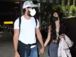 Earlier this month, Hrithik Roshan and Saba Azad were spotted outside Mumbai airport.
