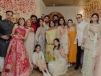 Alia Bhatt, Ranbir Kapoor with his family members. Alia Bhatt, Ranbir Kapoor with his family members.