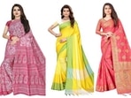 Cotton sarees are a popular choice in summer season.&nbsp;