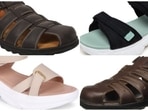 Sandals are a comfortable summer wear both for men and women.
