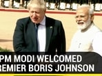 HOW PM MODI WELCOMED UK PREMIER BORIS JOHNSON