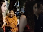 Dia Mirza's husband Vaibhav Rekhi escorted her to their car after she got startled when a woman asked her for money.