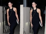 Dresses with halter look look flattering and chic.