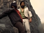 KGF Chapter 2: Yash in a still from the movie.