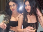 Nysa Devgn with her friend. Nysa Devgn with her friend.