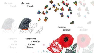 Is it a children’s book, a poetry book, an artist’s book, a gift book, a picture book, a story book, an illustrated book? Namrita Bachchan says that she likes that it’s ambiguous