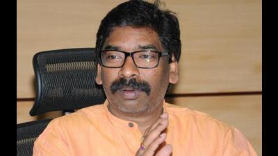 Jharkhand chief minister Hemant Soren. (HT Photo)
