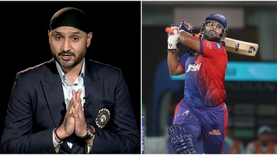 Harbhajan Singh (L) and Rishabh Pant (Twitter | IPLt20.com) Harbhajan Singh (L) and Rishabh Pant (Twitter | IPLt20.com)