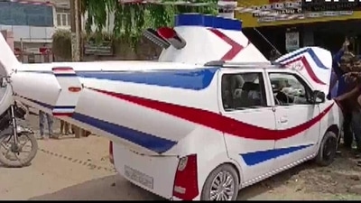 The man learned to modify car from YouTube. (ANI) The man learned to modify car from YouTube. (ANI)