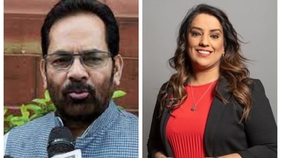 Minority affairs minister Mukhtar Abbas Naqvi slammed UK MP Naz Shah for her tweets against India. Minority affairs minister Mukhtar Abbas Naqvi slammed UK MP Naz Shah for her tweets against India. 