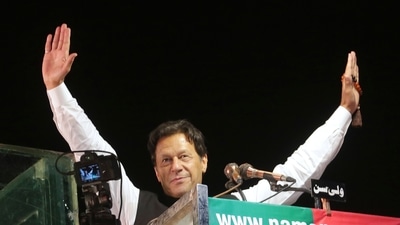 Imran Khan has time and again taled about a foreign conspiracy responsible for the no-confidence vote against him.&nbsp; (AP)
