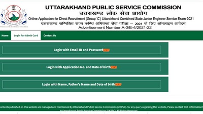 UKPSC JE admit card 2022 released on ukpsc.gov.in, direct link