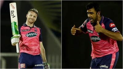 Jos Buttler; Ravichandran Ashwin (IPL) Jos Buttler; Ravichandran Ashwin (IPL)