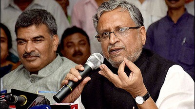 Rajya Sabha memberSushil Kumar Modi (HT Photo) Rajya Sabha memberSushil Kumar Modi (HT Photo)