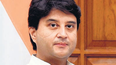Union civil aviation minister Jyotiraditya Scindia. Union civil aviation minister Jyotiraditya Scindia.
