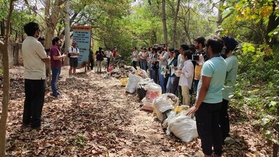 Volunteers in the city celebrate Earth Day with clean-up drives, educational talks and more. Volunteers in the city celebrate Earth Day with clean-up drives, educational talks and more.