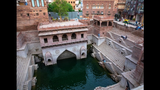 Traditional water conservation: The Toorji ka Jhalra stepwell in Jodhpur, Rajasthan (Eric Lafforgue/Corbis via Getty Images)