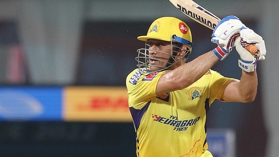 MS Dhoni of the Chennai Superkings during match between Mumbai Indians and the Chennai Super Kings, at the DY Patil Stadium in Mumbai. (PTI)
