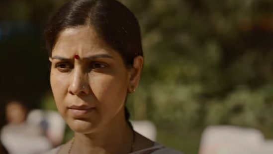 Sakshi Tanwar in Netflix's Mai.