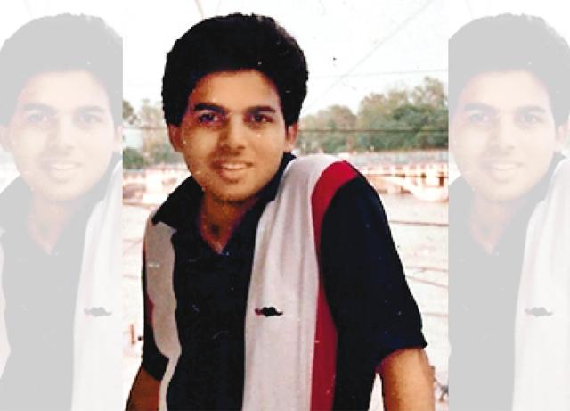 Amit at Har Ki Pauri, Haridwar, when he was 22 Amit at Har Ki Pauri, Haridwar, when he was 22